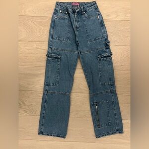 Edikted Cargo jeans in amazing shape barely worn these really are the best jeans